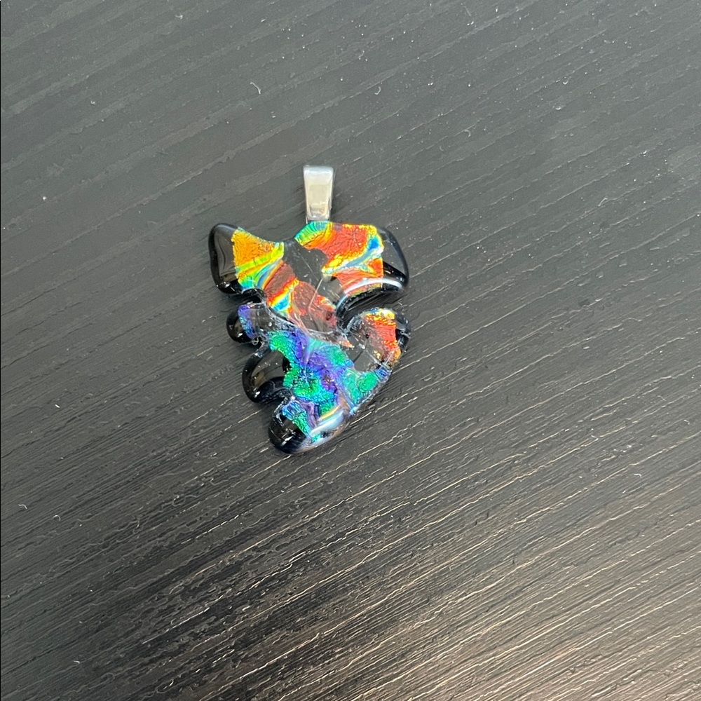 Colorful Glass Pendant